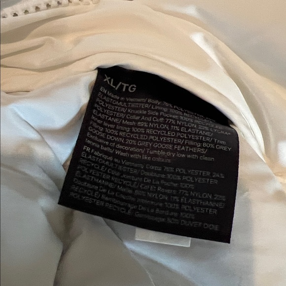 Lululemon NWT Wunder White Puffer Jacket XL - Picture 14 of 14